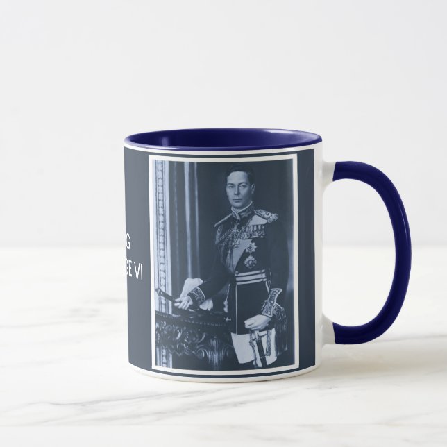 (enhanced) King George VI of the United Kingdom Mug (Right)