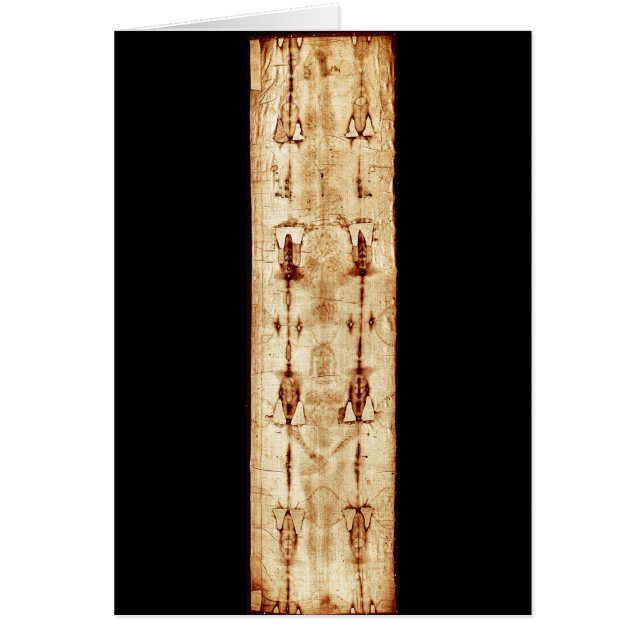 ENHANCED Shroud of Turin full image Jesus Christ (Front)