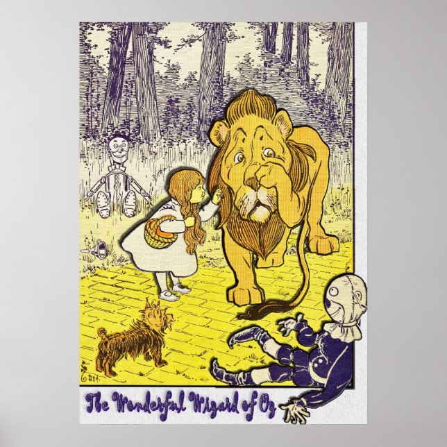 ENHANCED Wonderful Wizard of Oz 1st edition print (Front)
