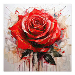 Enhancing Decor with Blooming Rose Designs Photo Print