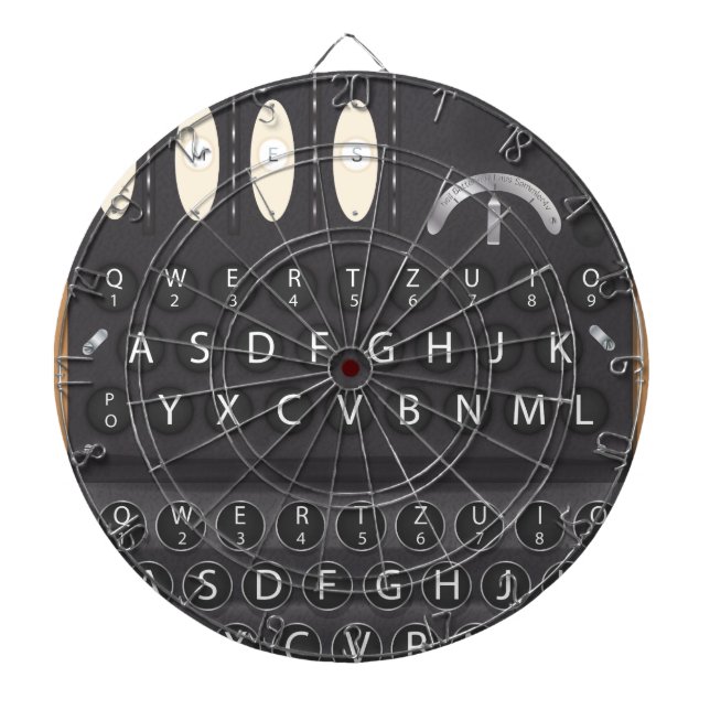 Enigma Machine Dartboard (Front)