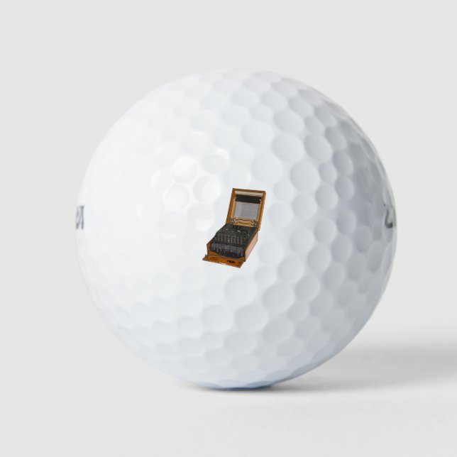 Enigma Machine Golf Balls (Front)