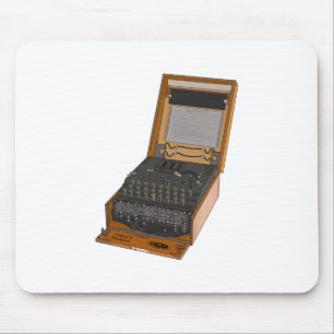 Enigma Machine Mouse Pad