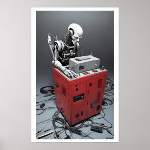 Enigma Machine Overload Poster