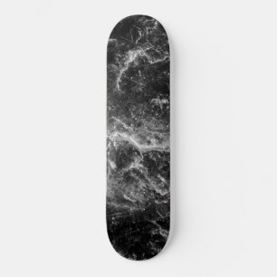 Enigmatic Black Marble #2 #texture #decor #art Skateboard