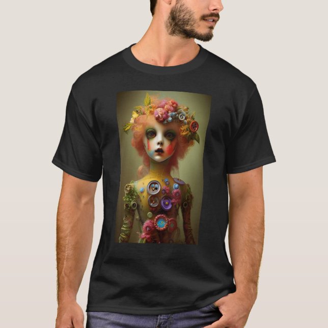 Enigmatic Doll Chronicles Psychedelic Fusion T-Shirt (Front)