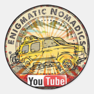 Enigmatic Nomadics Sticker