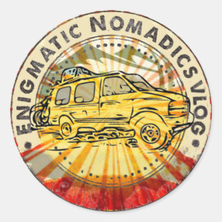 Enigmatic Nomadics Stickers for sale