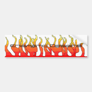 Enigmatic Sticker flames