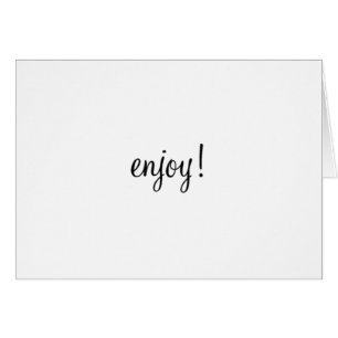 Enjoy!