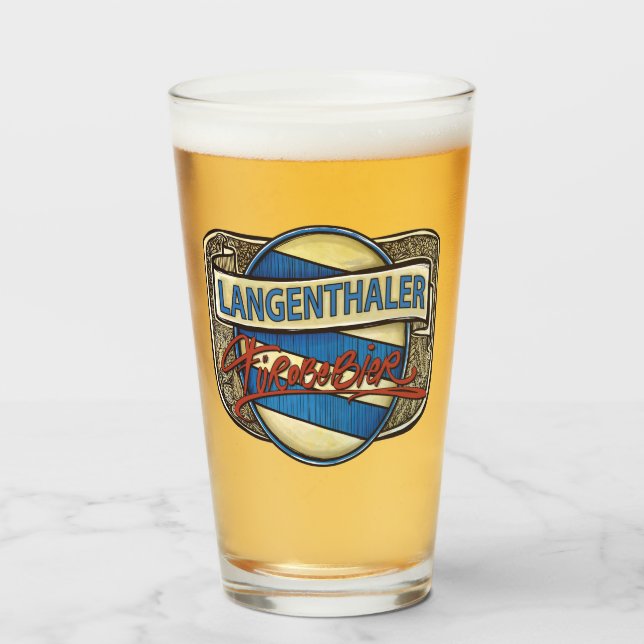 Enjoy a glass of Fürabebier in Langenthal, the rea (Front Filled)