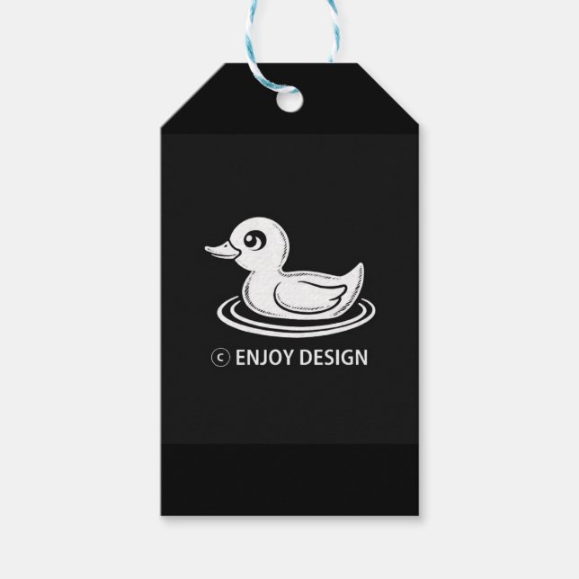 ENJOY DESIGN TAG Gift Tag (Front)