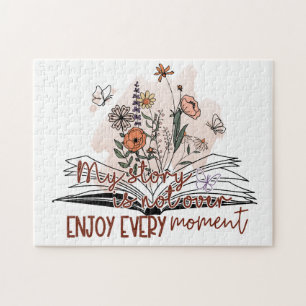 Enjoy Every Moment, Positive Message Jigsaw Puzzle