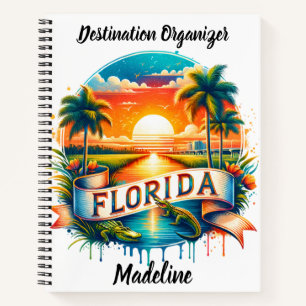Enjoy Florida's serene sunset views Notebook