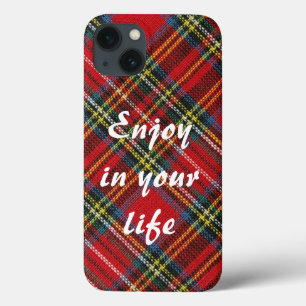 Enjoy in your life iPhone 13 case