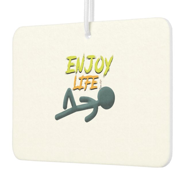 Enjoy Life Car Air Freshener (Left)