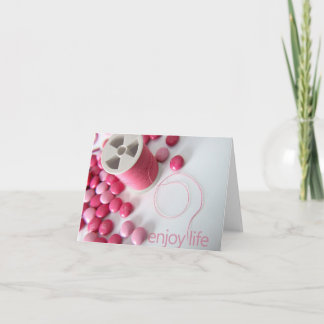 enjoy life notecard