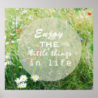 Enjoy life poster