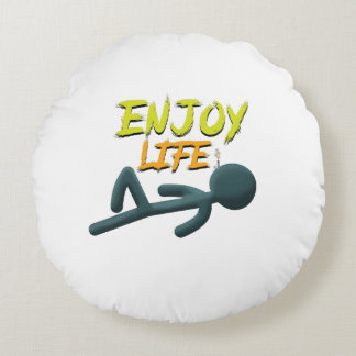 Enjoy Life Round Cushion