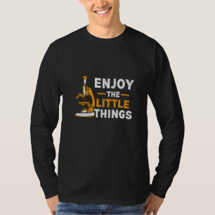 Enjoy Little Things Microbiology Microbiologist Bi T-Shirt