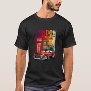 Enjoy London I Love London Cool London Skyline T-Shirt