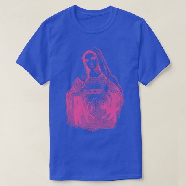 Enjoy Mary Magenta 2 T-Shirt (Design Front)