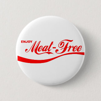 Enjoy Meat-free 6 Cm Round Badge