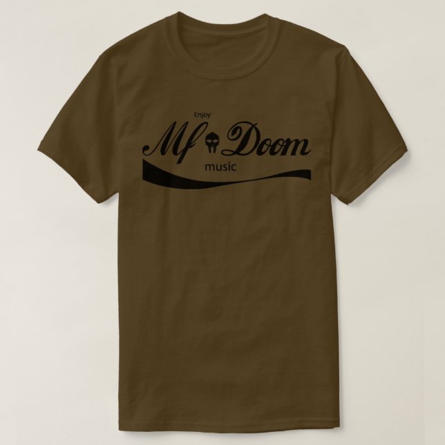 Enjoy Mf Doom Music Remix T-Shirt (Design Front)