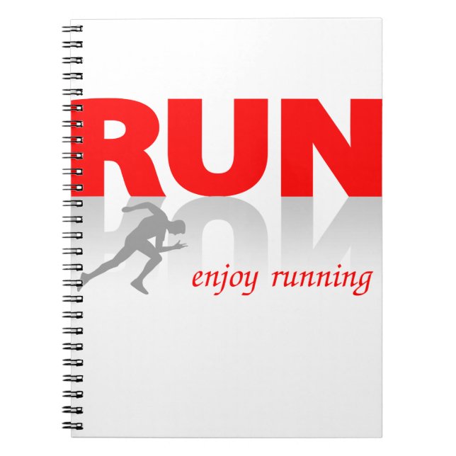 Enjoy running notebook (Front)