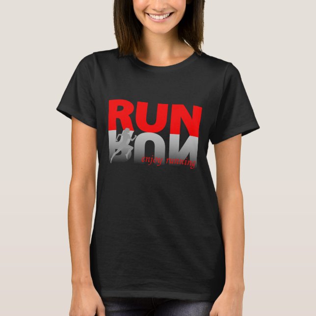 Enjoy running T-Shirt (Front)