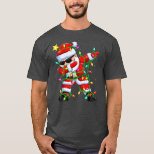 Enjoy Santa Clause Dabbing Through The Snow, Cool T-Shirt