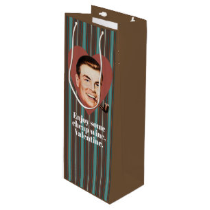Enjoy some cheap wine Valentine. Gift Bag