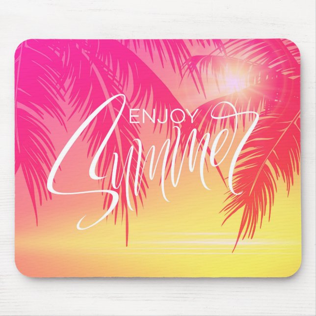 Enjoy Summer  Mouse Pad (Front)