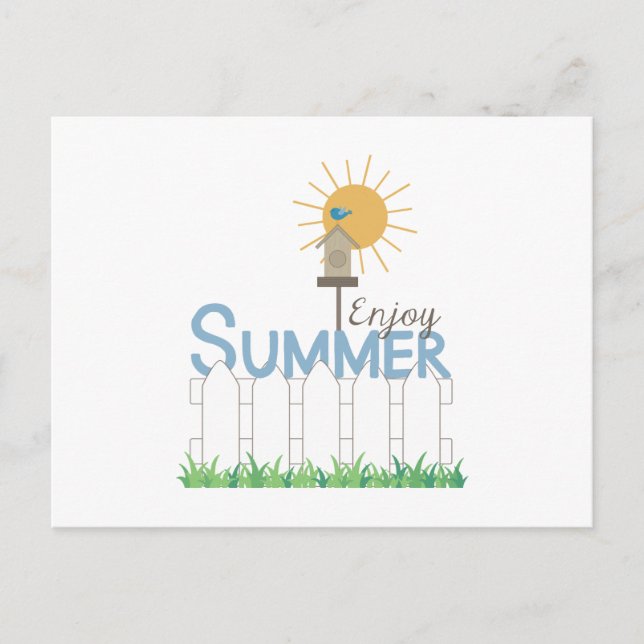 Enjoy Summer Postcard (Front)