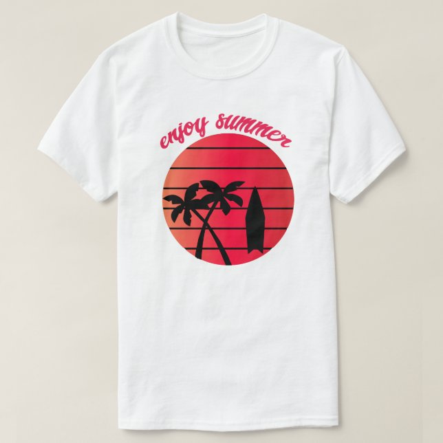 enjoy summer  T-Shirt (Design Front)