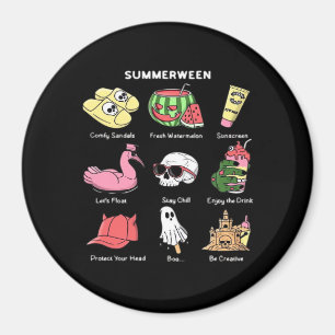 Enjoy Summerween Classic Magnet
