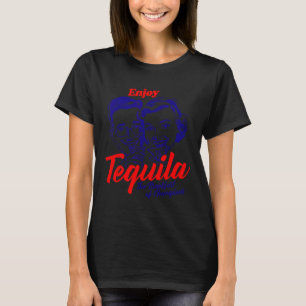Enjoy Tequila Breakfast Of Champions Vintage Retro T-Shirt