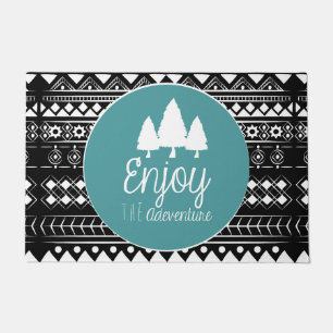 Enjoy The Adventure Boho Doormat