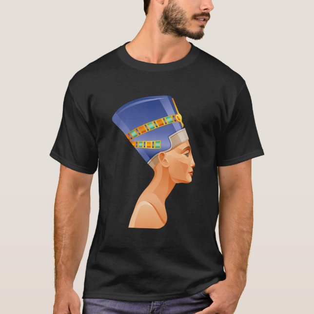 Enjoy The Beautiful Ancient Egyptian Nefertiti Or  T-Shirt (Front)