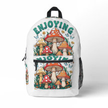 enjoy the beauty of life back bag