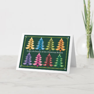 Enjoy the beauty of the Christmas Season Card