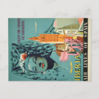 Enjoy the Charm of Andalusia Vintage Travel Poster