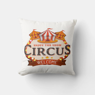 Enjoy the circus gift cushion