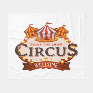 Enjoy the circus gift  fleece blanket