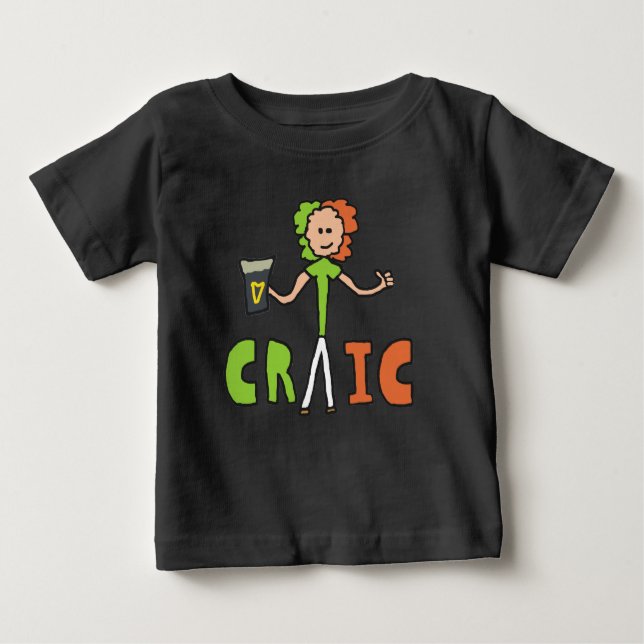 Enjoy The Craic Baby T-Shirt (Front)