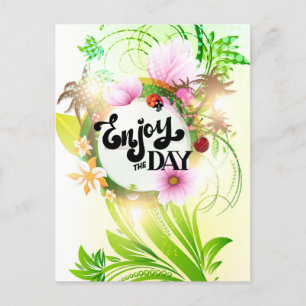 Enjoy the Day Postcard