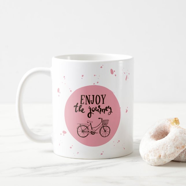 Enjoy the journey coffee mug (With Donut)