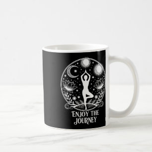 Enjoy The Journey Yoga Celestial Meditation Peace Coffee Mug
