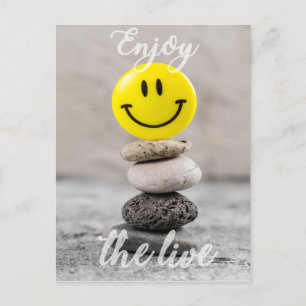 Enjoy the life! postcard