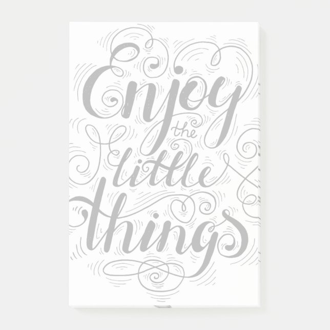 Enjoy The Little Things 1 Post-it Notes (Front)